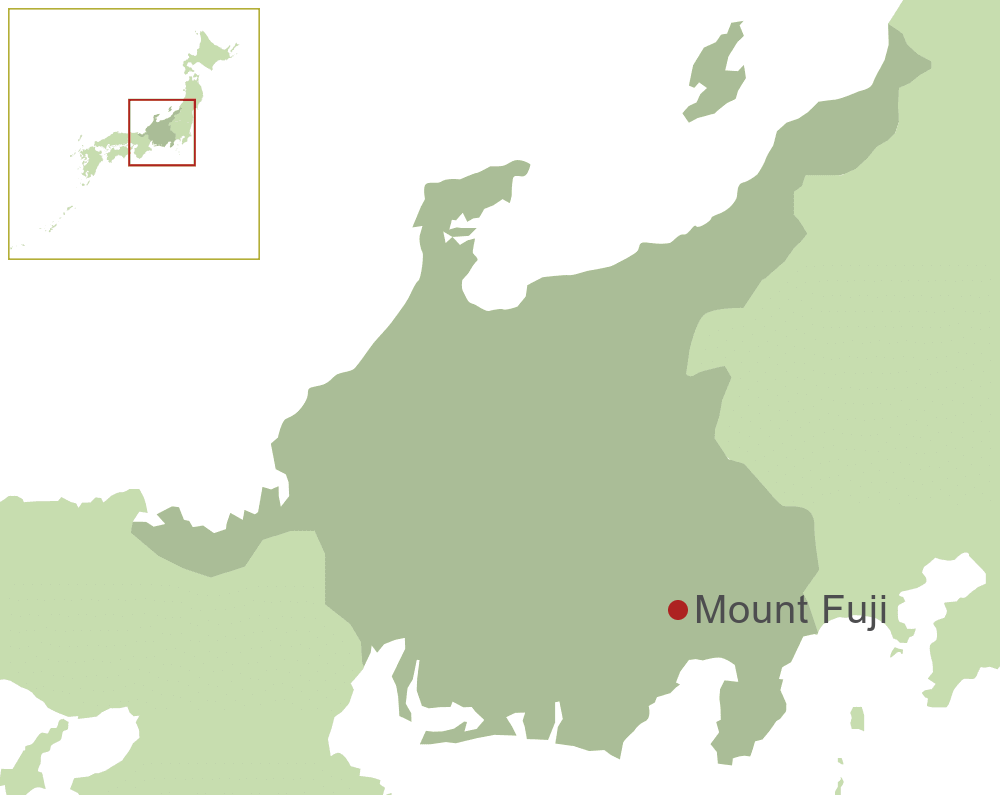 Mount Fuji Map