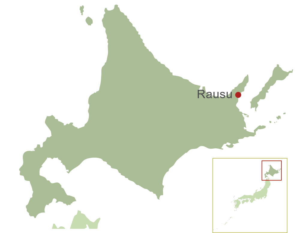 Rausu Map