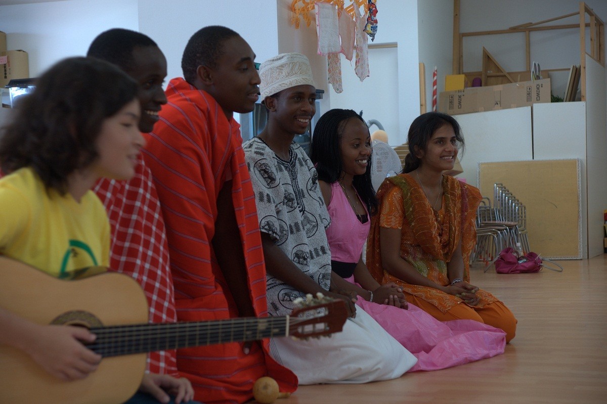 A Song with the Kenyan delegation A traditional Kenyan song of welcome