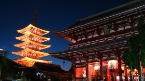 Asakusa at night