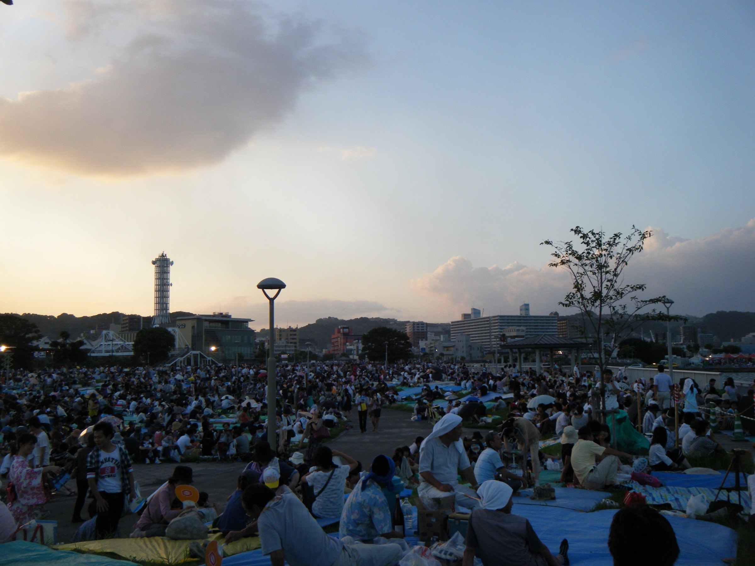 Getting ready for the show