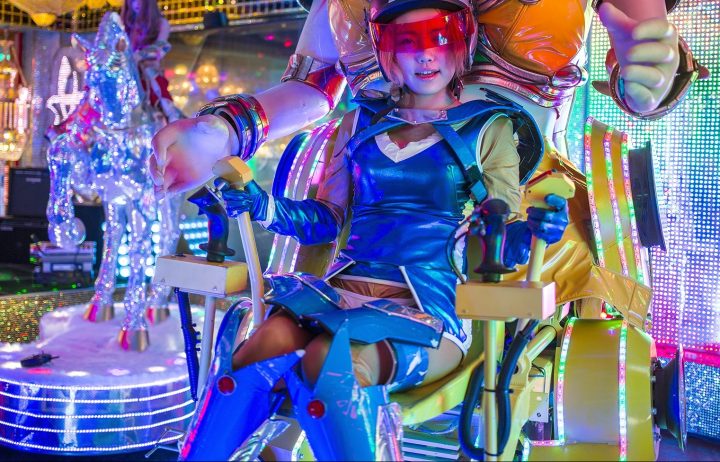 The Robot Restaurant in Tokyo, Japan