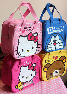 Hello Kitty, Doraemon & Rilakkuma lunchbags