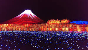 Illuminations at Mie Prefecture's Nabana no Sato
