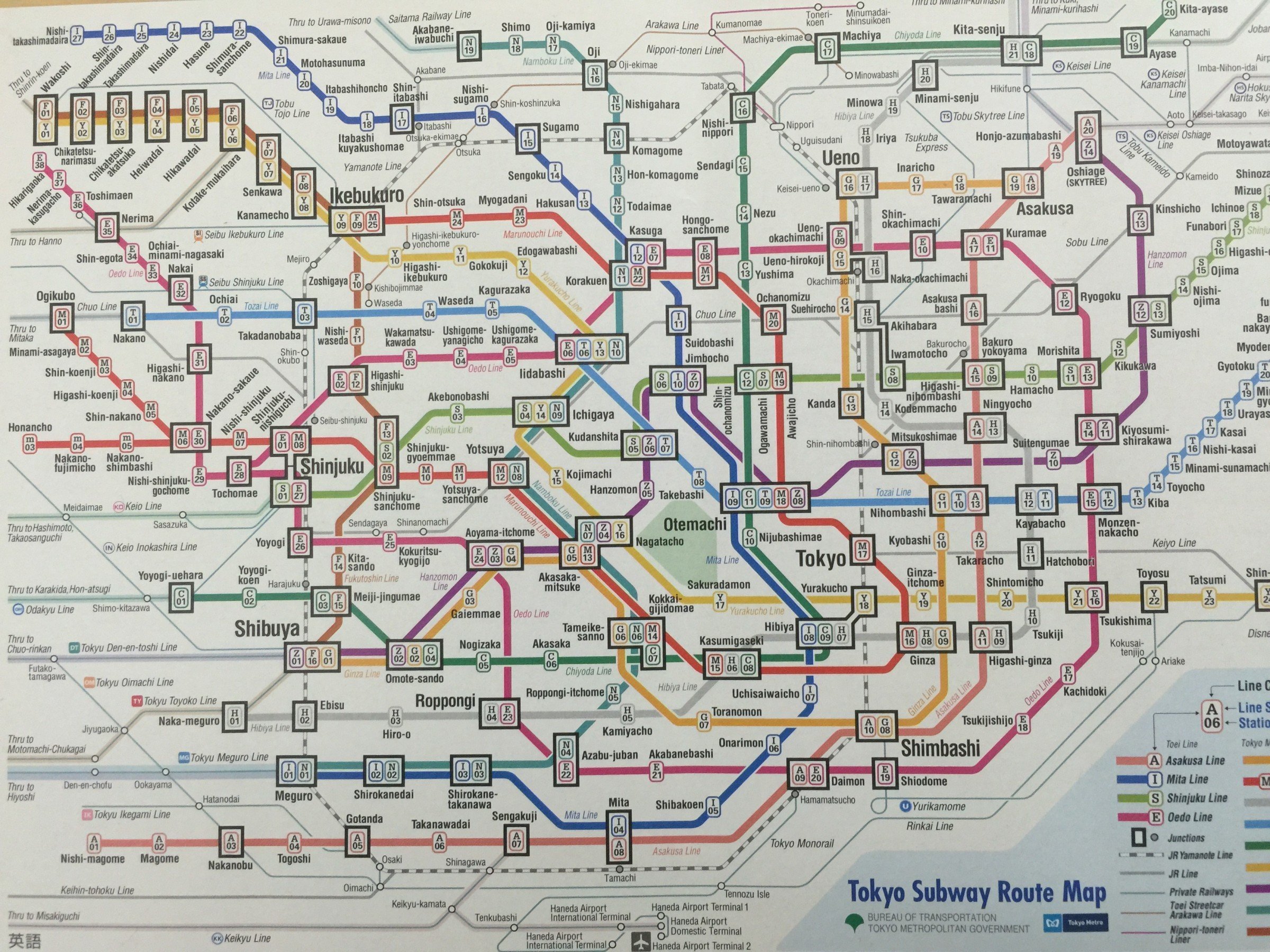 How to use the Tokyo subway system - with map