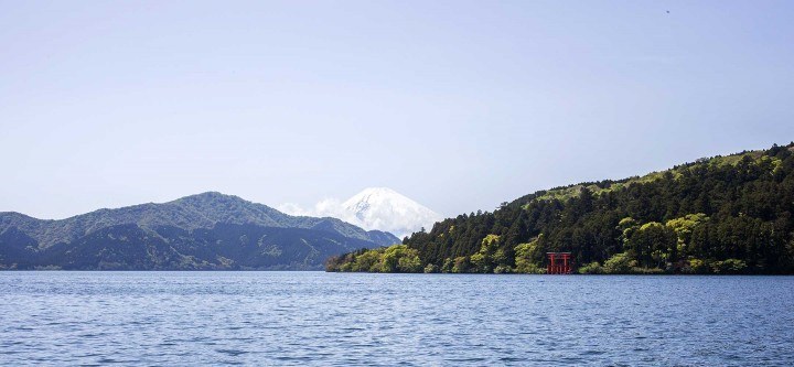 View across Lake Ashi, Hakone