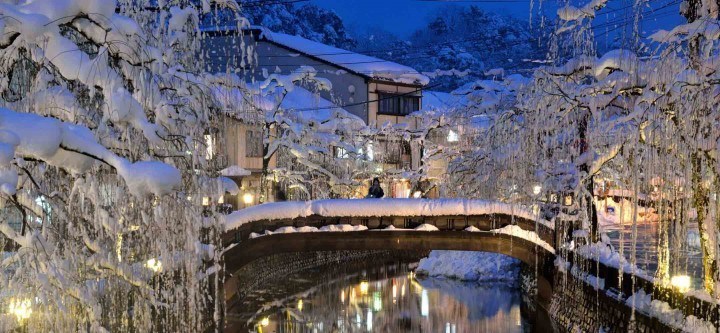 Kinosaki Onsen in the winter (photo: JNTO)