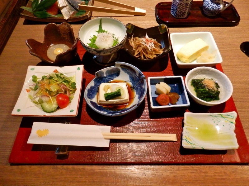 Breakfast at the Ryokan Kurashiki, one of our favourite traditional inns.