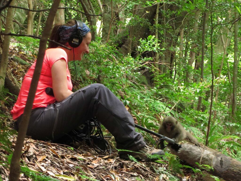 Filming on BBC2's 'Japan: Earth's Enchanted Islands'