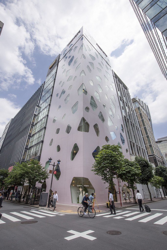 Ginza buildings InsideJapan