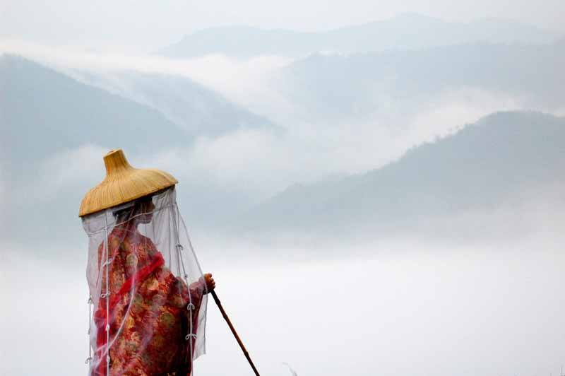 The mountains of the Kumano Kodo