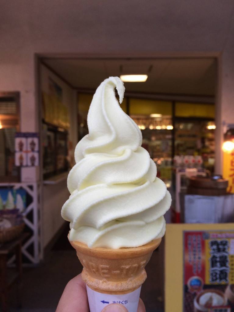 Asian Pear Flavoured Soft Cream