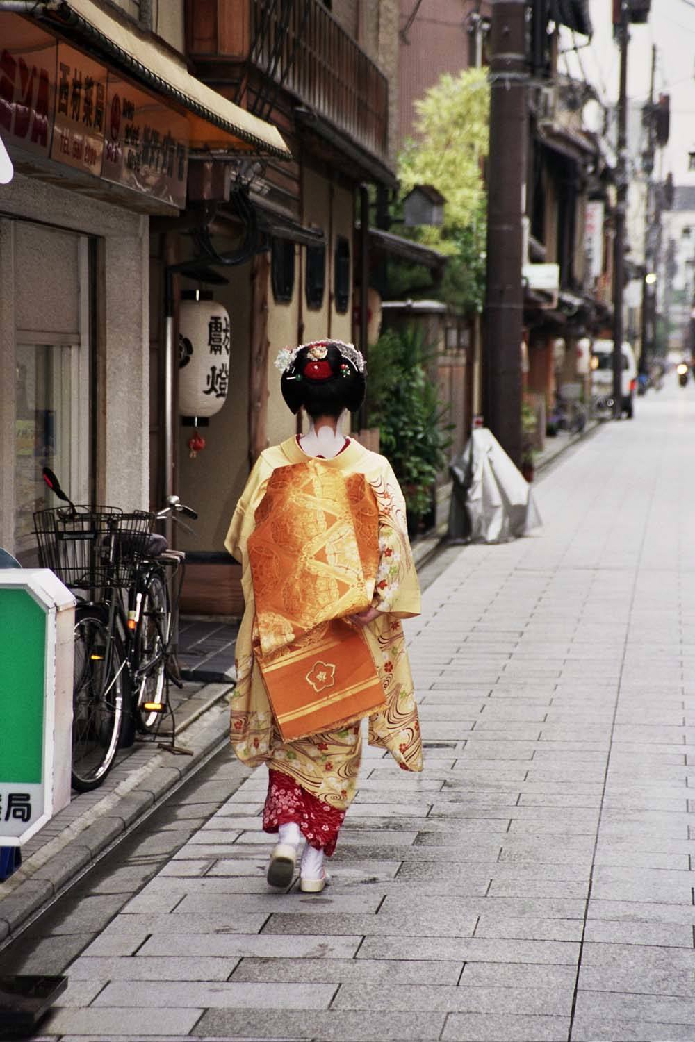 A Kyoto maiko