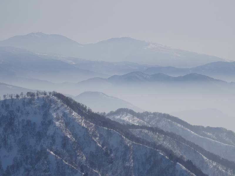 View over the mountains