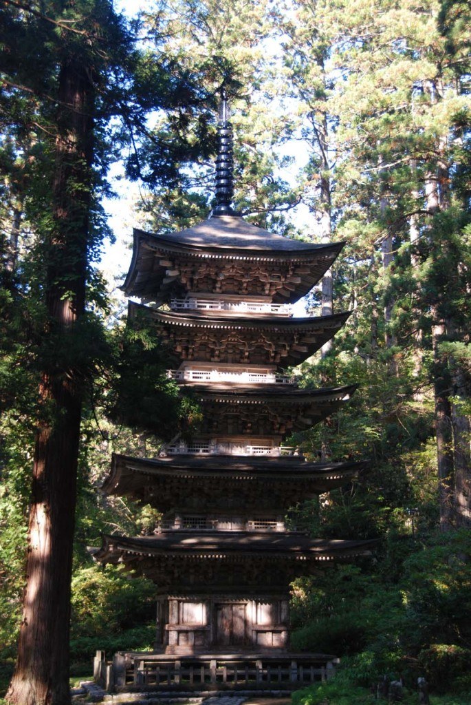 Mount Haguro's pagoda