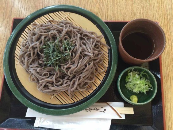 Healthy, nutrious and locally produced soba noodles in Takefu
