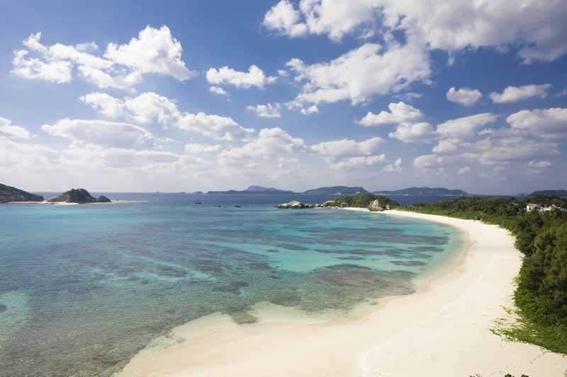 A beach on Ishigaki Island, part of the Okinawan archipelago