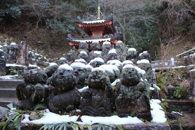 A shrine along the trail