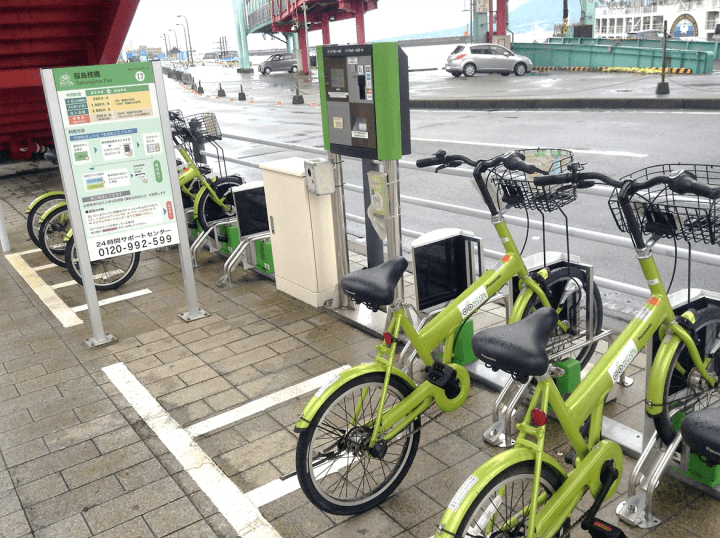 Bikes for rent in Kyoto