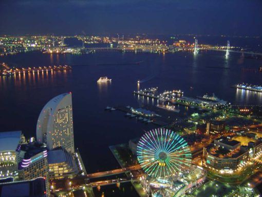 Minato Mirai by night