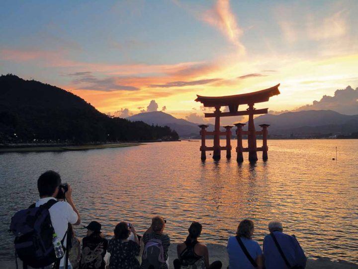 Miyajima is a peaceful place to spend the night