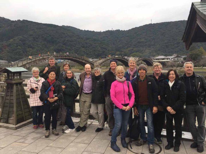 Hidden Japan group at Kintaikyo Bridge