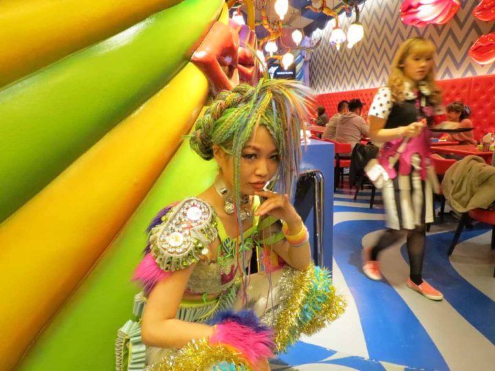 Kawaii monster cafe dancer