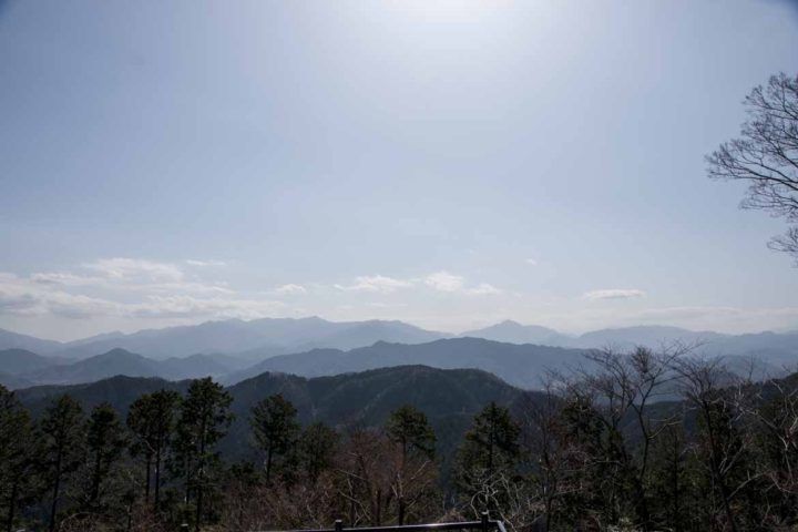 Beautiful views from Mount Takao