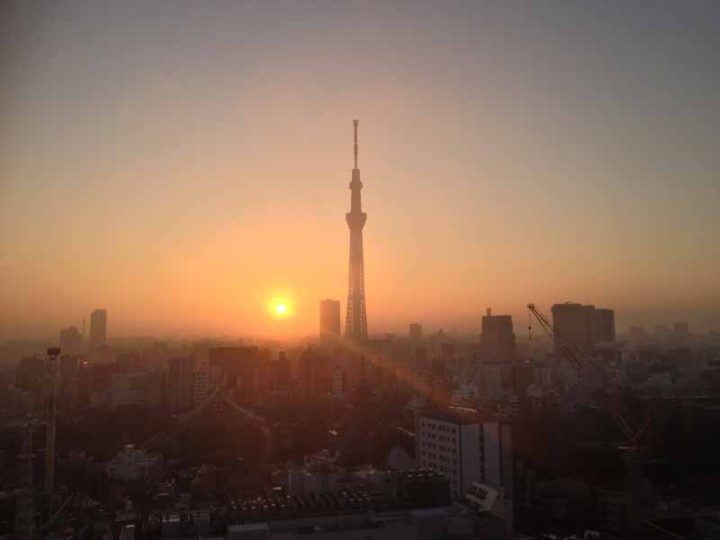 Tokyo sunset, Japan