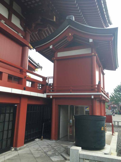 Senso-ji Temple's accessible lift