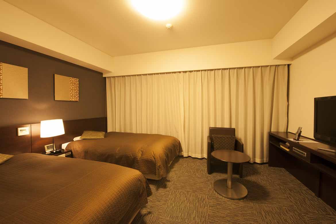 Dormy Inn Hakata Gion twin room