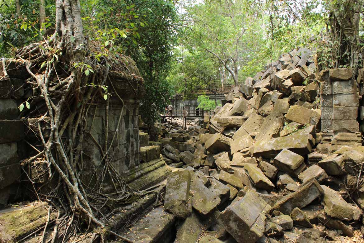 The jungle temple of Beng Mealea