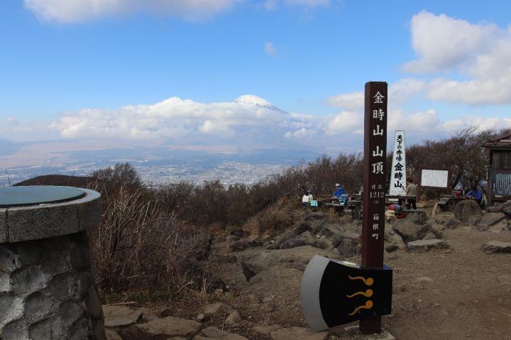 Mount Kintoki summit