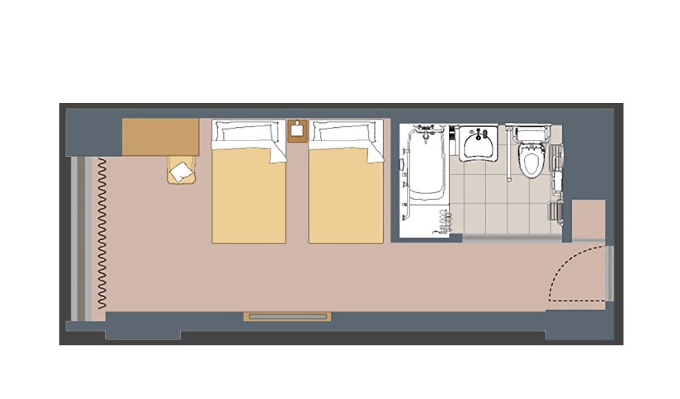 JR Kyushu Blossom Shinjuku (Accessible Room)