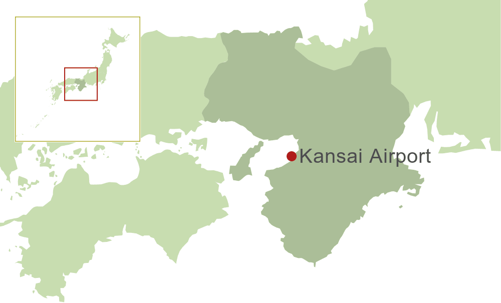 Kansai Airport Map