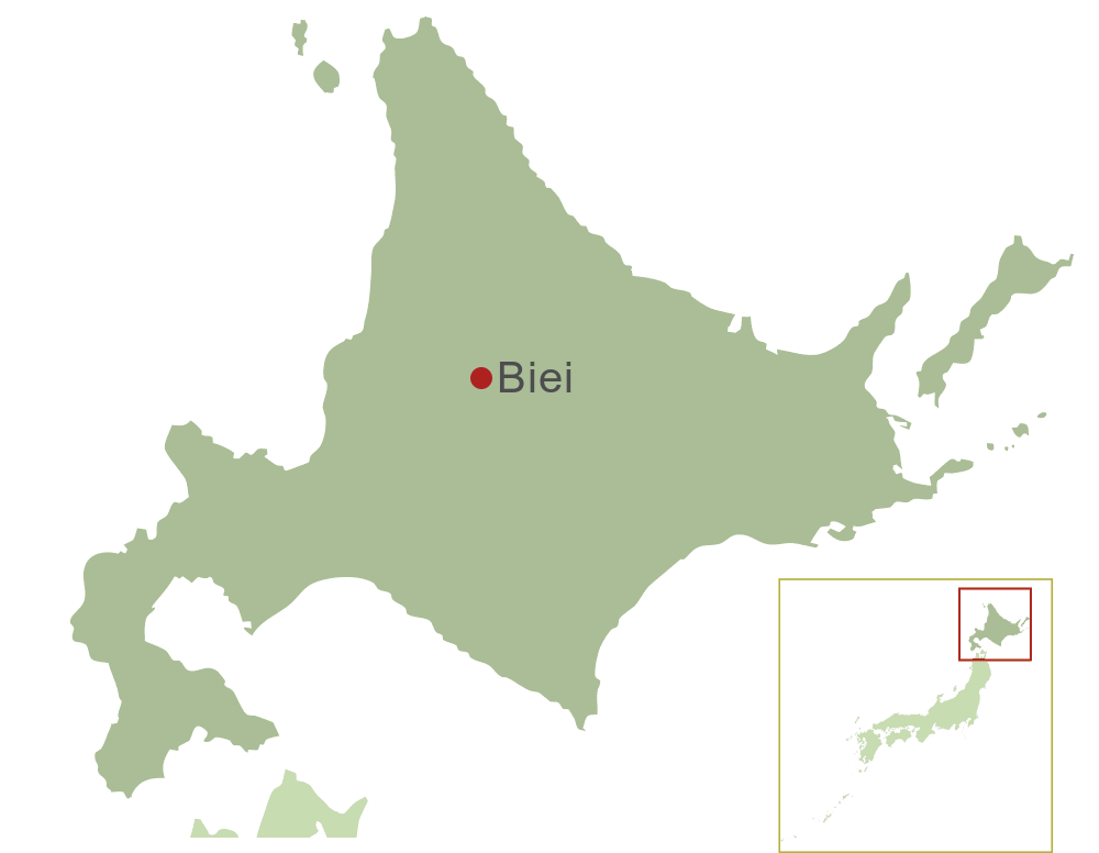 Biei Map