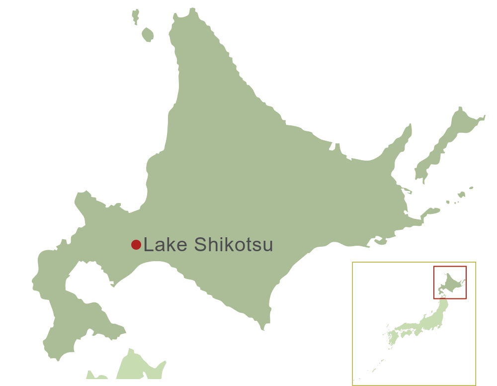 Lake Shikotsu Map