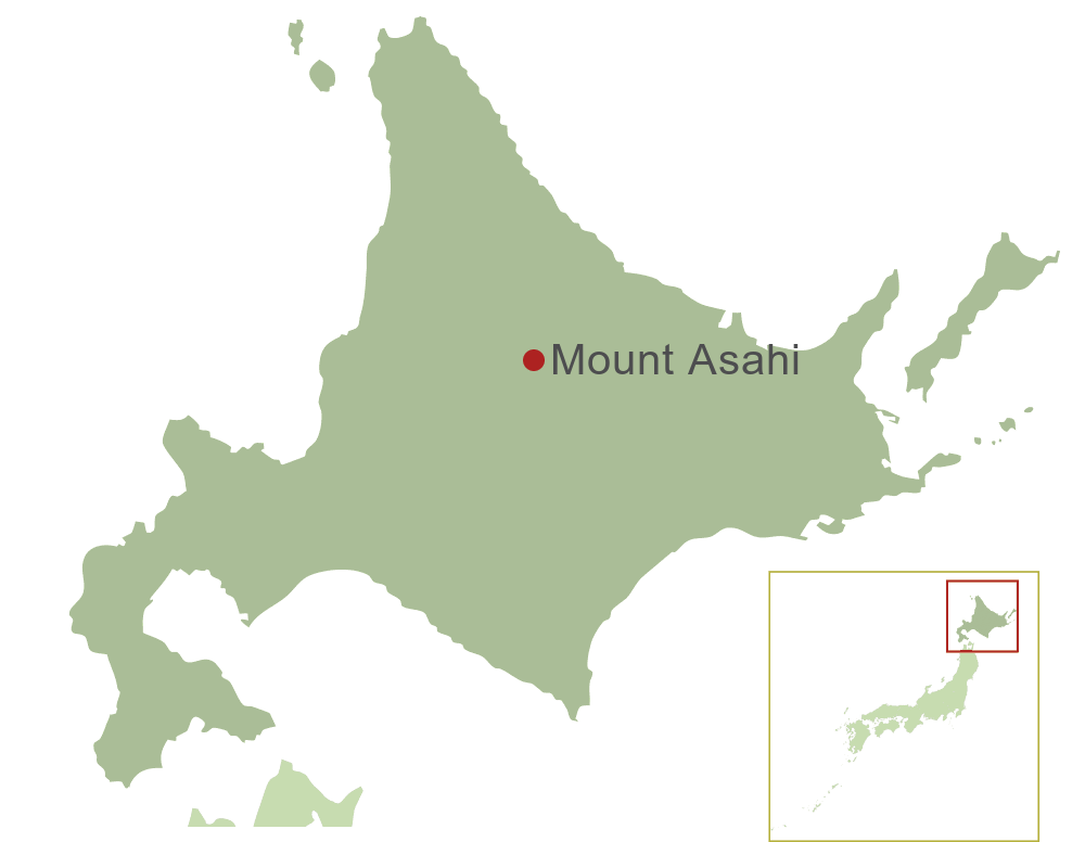 Mount Asahi Map