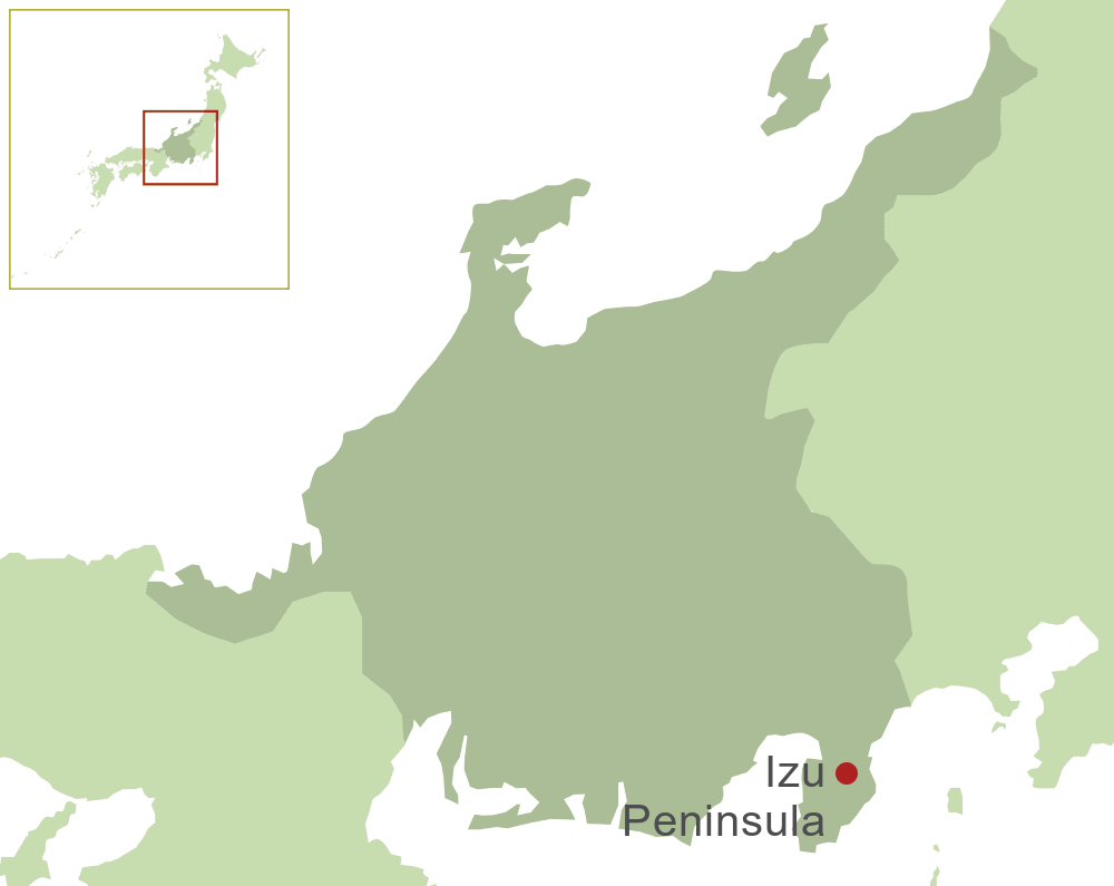 Izu Peninsula Map