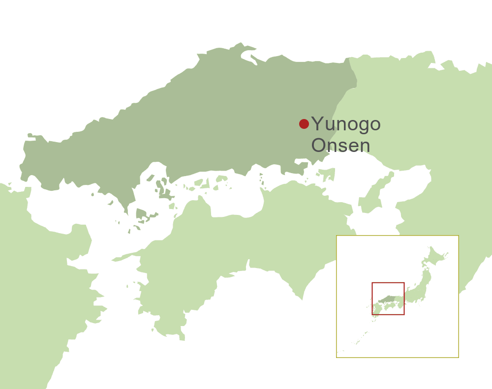 Yunogo Onsen Map