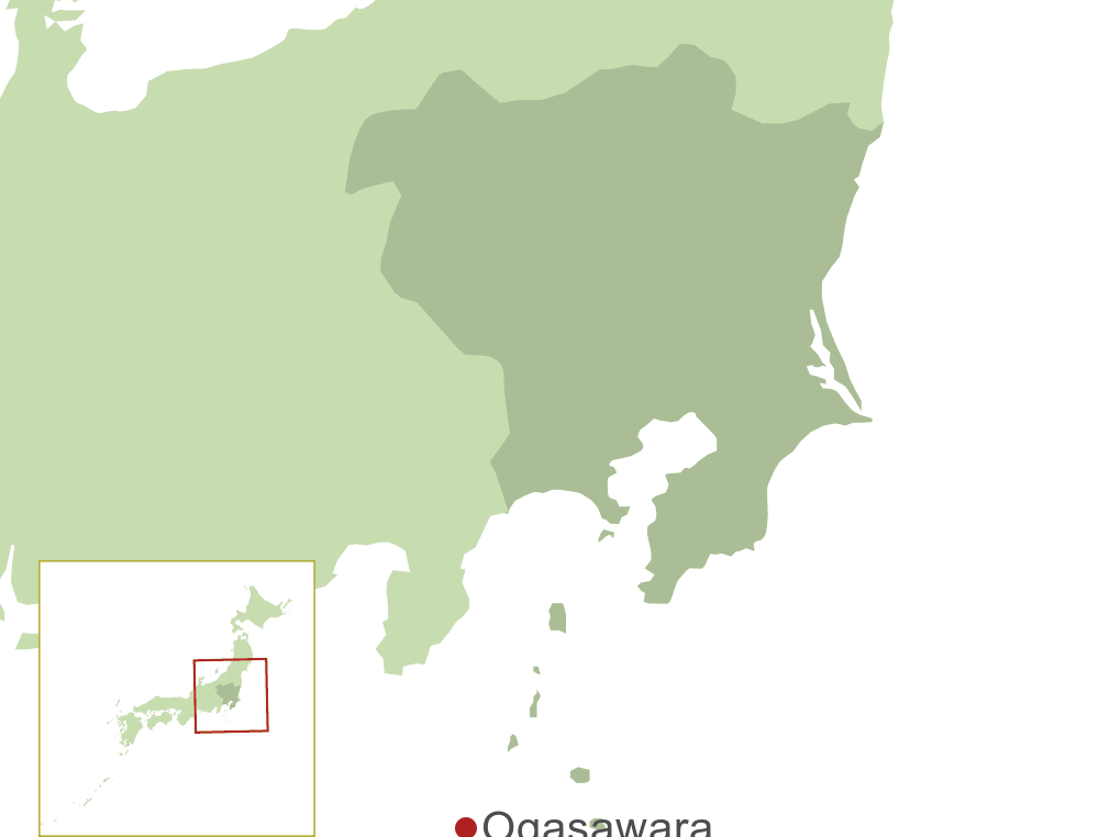 Ogasawara Islands Map