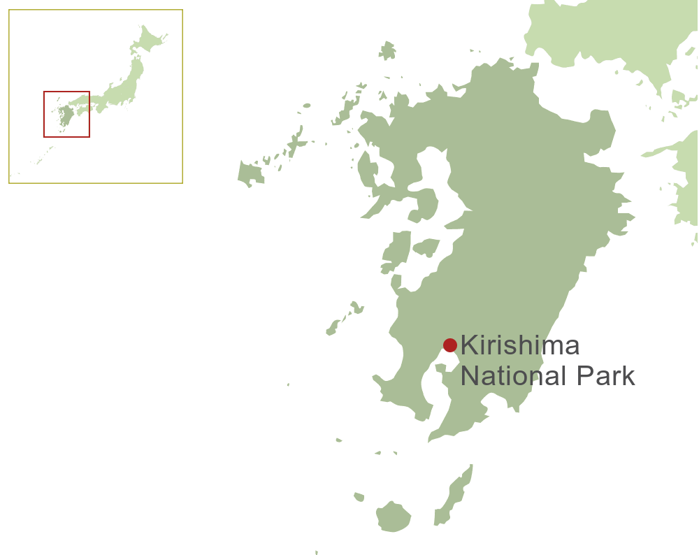 Kirishima National Park Map