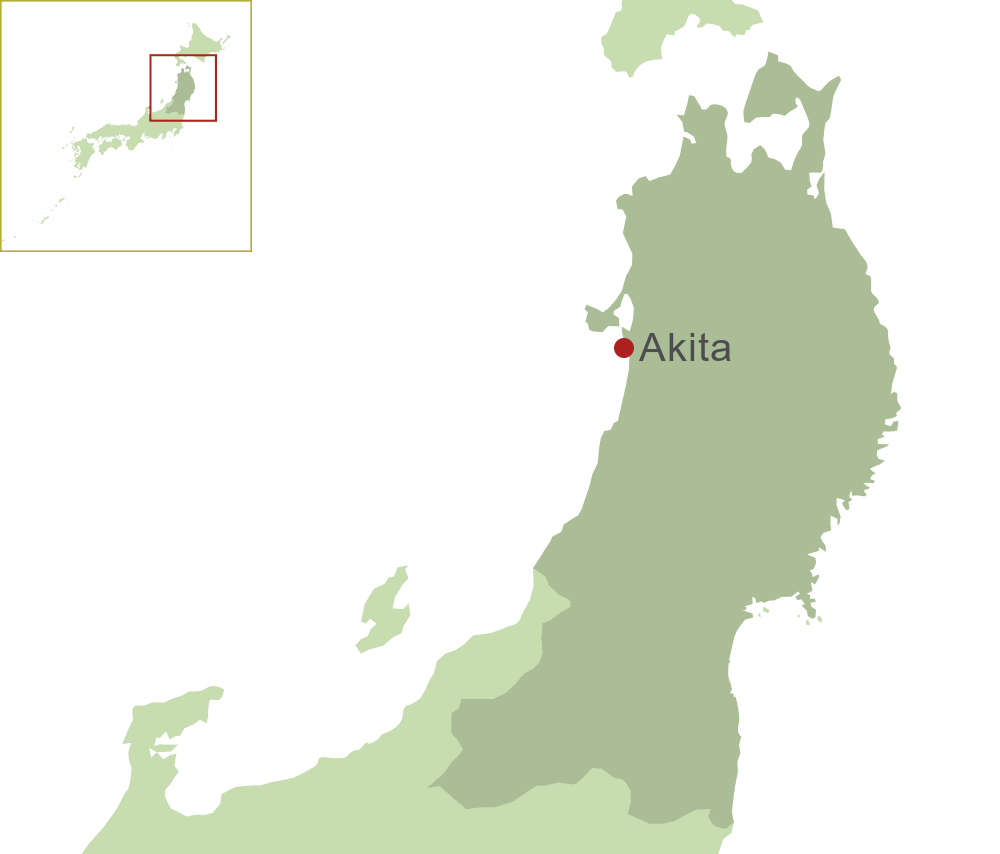 Akita Map