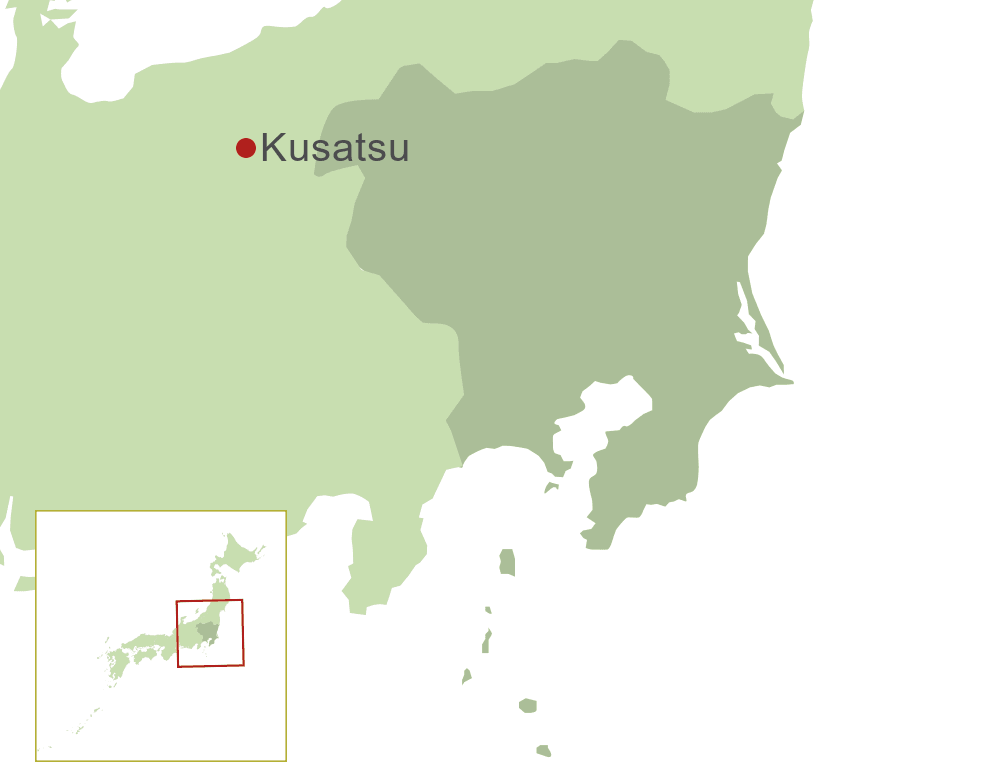 Kusatsu Map