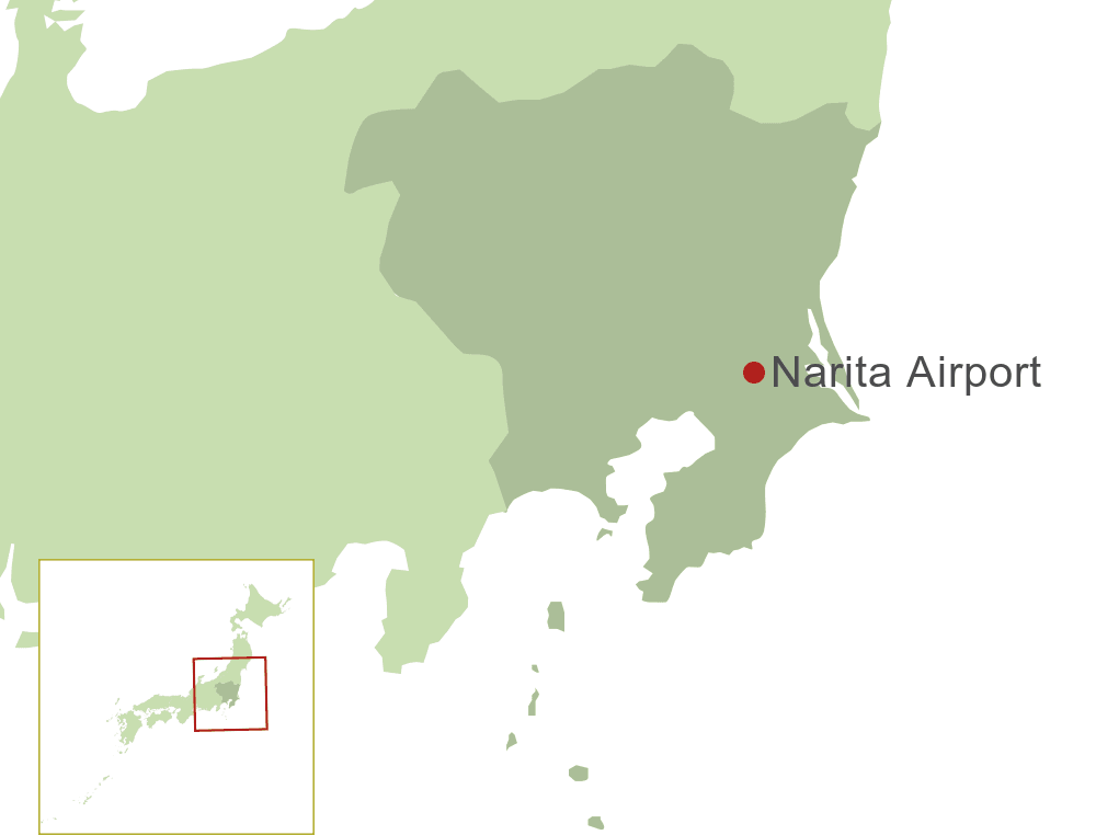 Narita Airport Map