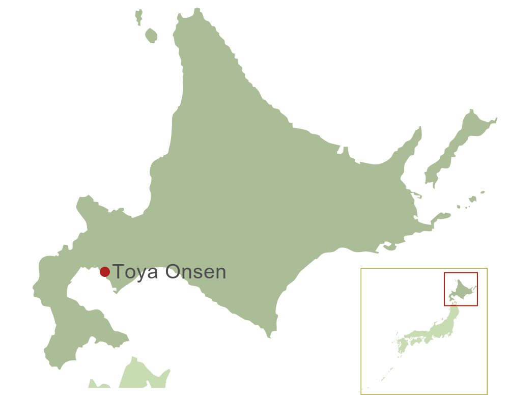 Toya Onsen Map