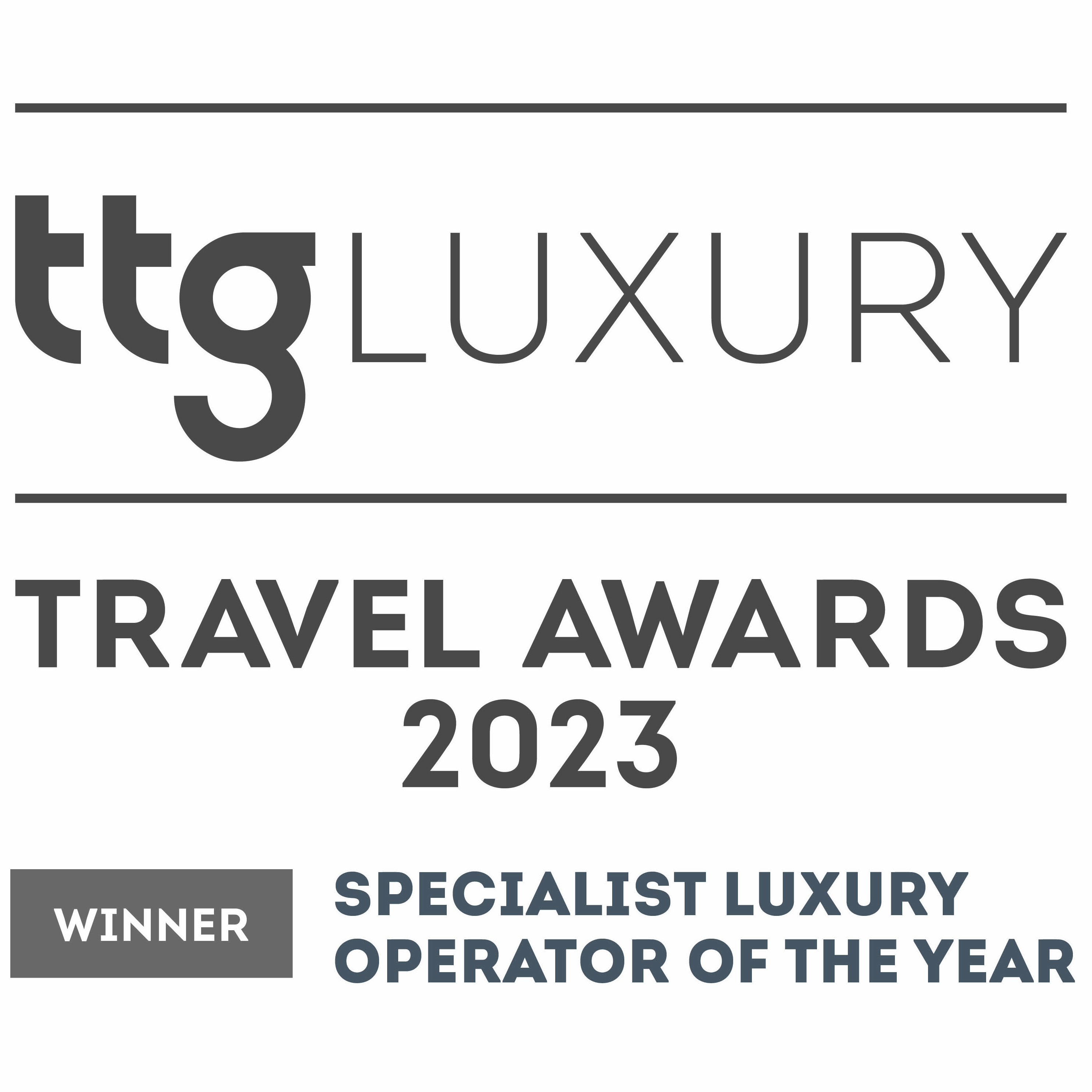 TTG Luxury Travel Awards