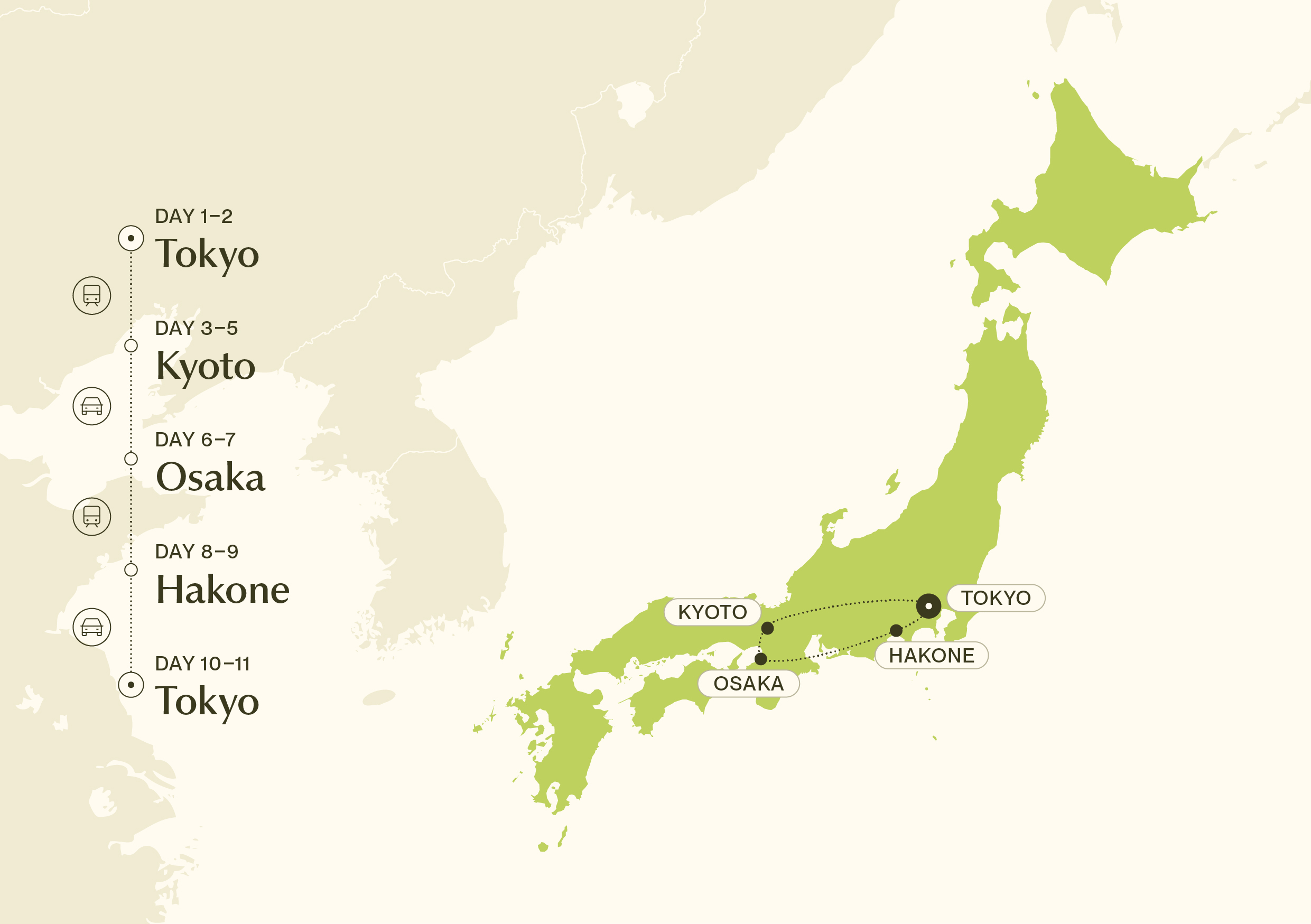 Map for A Family Affair - 5* Japan
