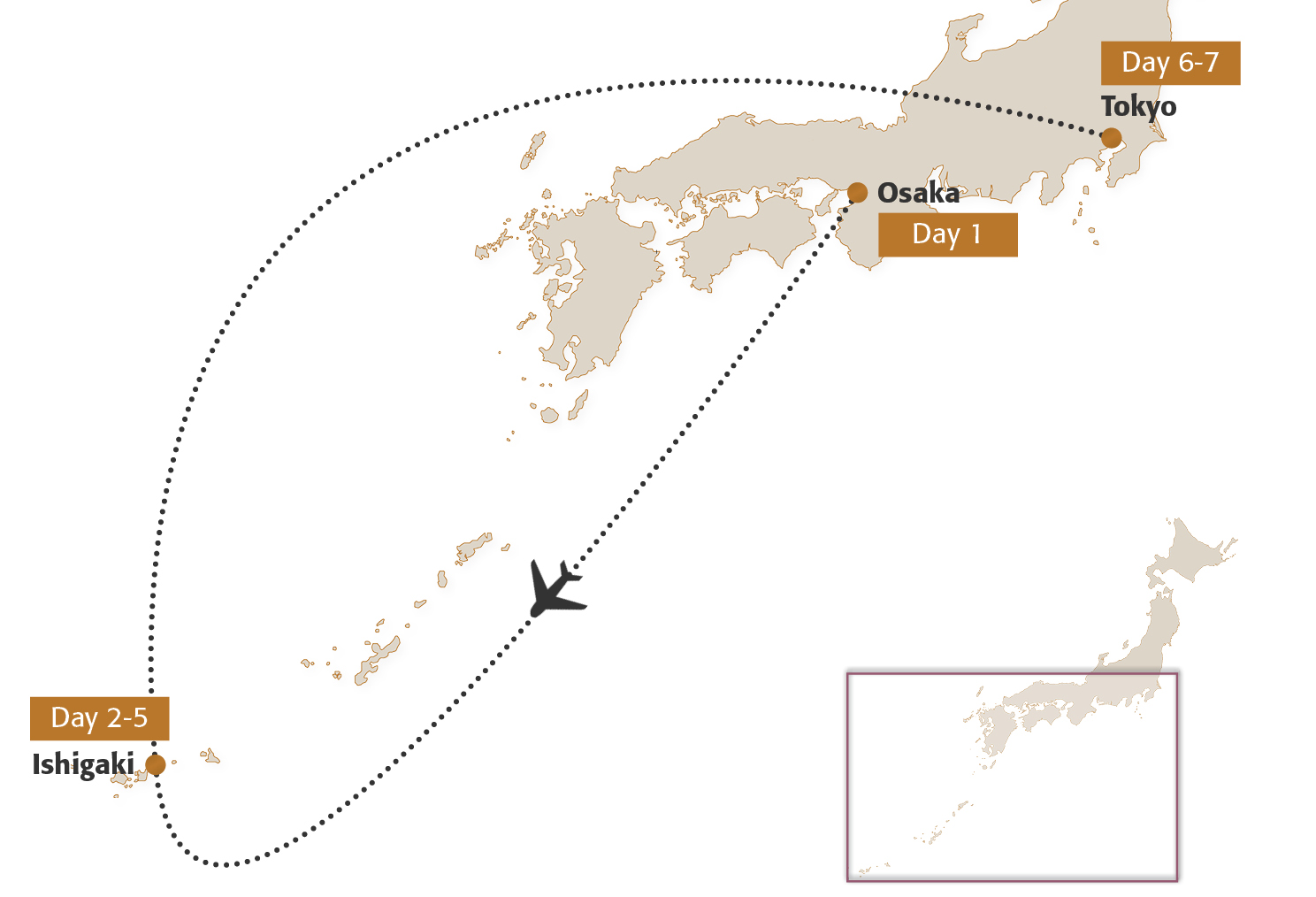 Map for Ishigaki Beach Extension