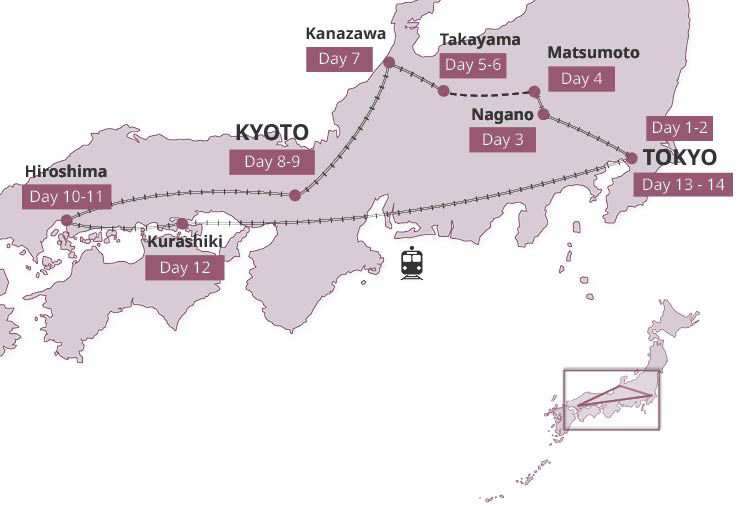 Map for Japan Unmasked
